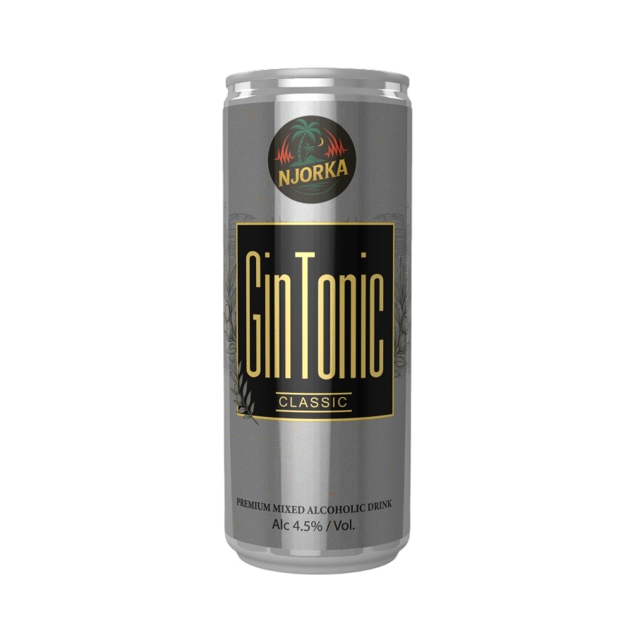 NJORKA Gin Tonic Classic Can