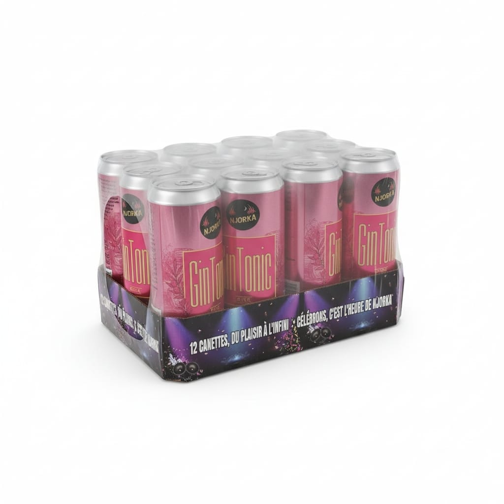 NJORKA Gin Tonic Pink Alternate