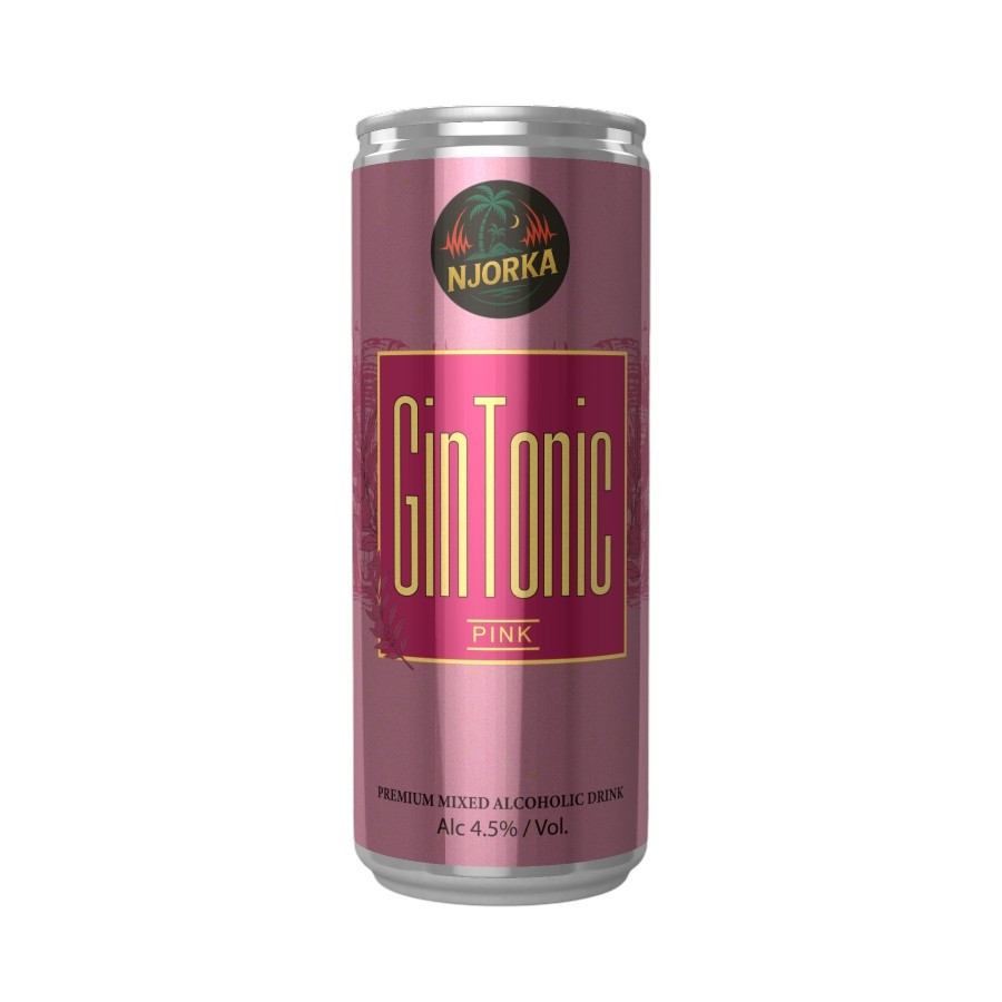 Gin Tonic Pink Can